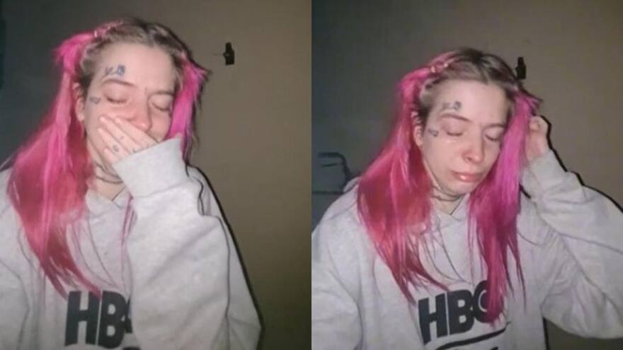 Joven que pidió que la mantuvieran porque no quería trabajar consiguió empleo en Uruguay para hacer videos llorando