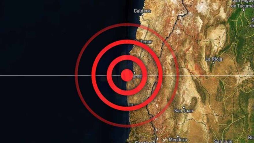 Fuerte sismo de magnitud 6,7 en Chile