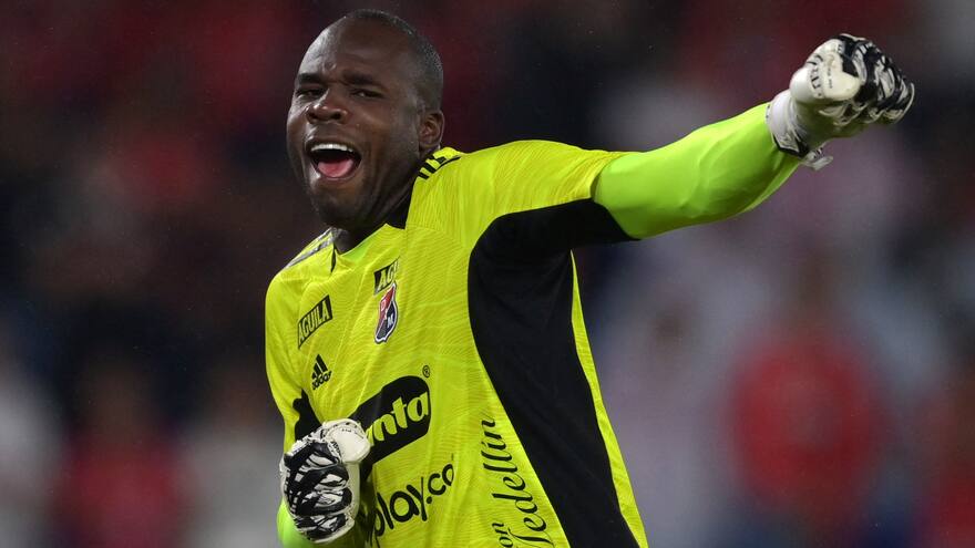 Andrés Felipe Marmolejo, el arquero que quiere ‘Bolillo’ Gómez en Junior, solo jugó 5 de los últimos 17 partidos con el Medellín