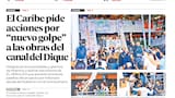 El Caribe pide acciones por “nuevo golpe” a las obras del canal del Dique