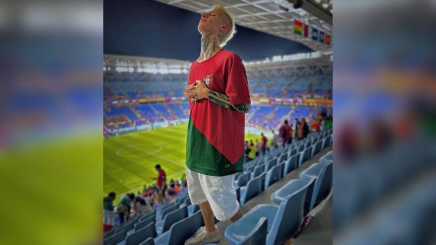 La Liendra llegó al Mundial de Qatar y advirtió que hará sus videos allí, pese a las restricciones