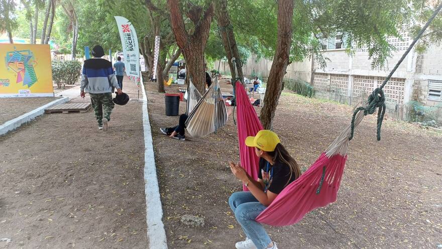 Exposucre, la feria en la que el descanso también tiene cabida con el Hamacódromo