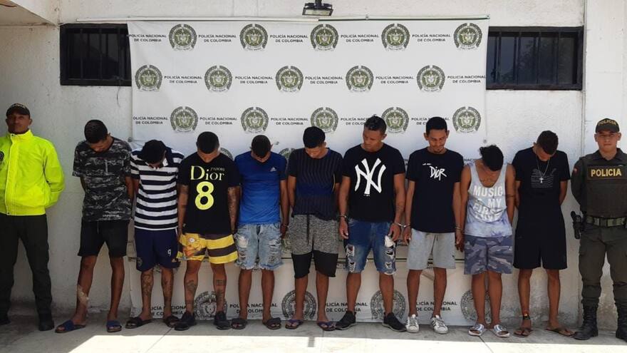 Desarticulan banda delincuencial dedicada al tráfico de droga en Santa Marta