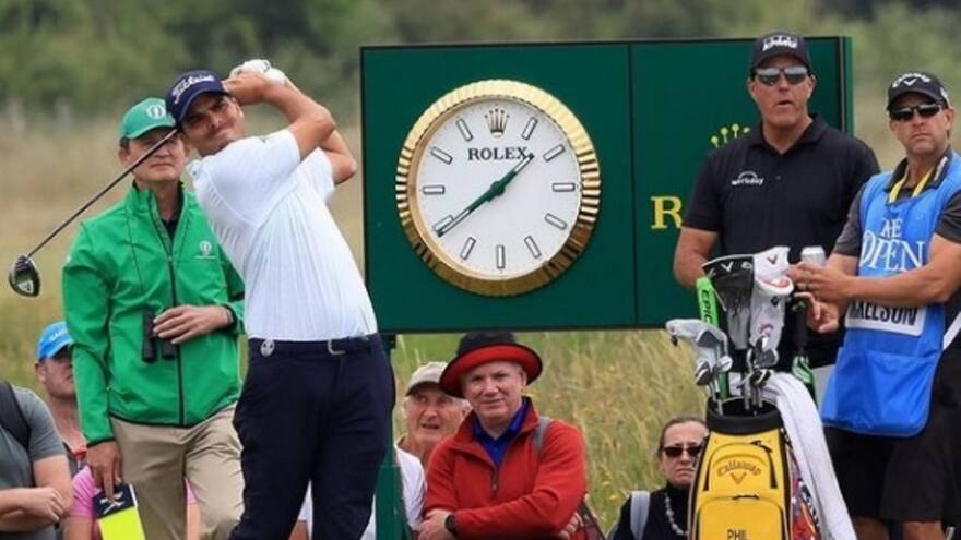 Presencia latina en el Abierto Británico de Golf