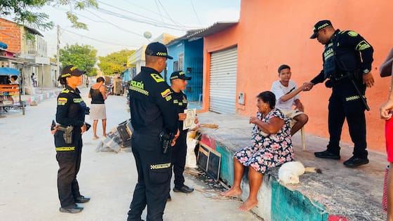 Policía intensifica trabajo comunitario en barrios de Barranquilla