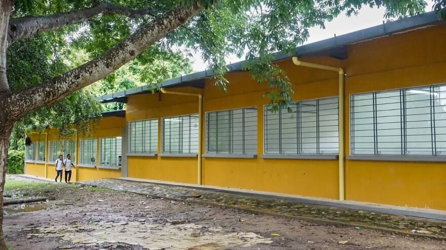 La zona rural de Sincelejo estrena aulas escolares