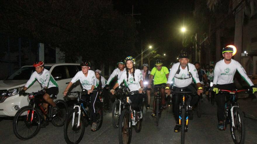 ‘Pedaleando en Biciquilla’ por la Independencia de Colombia
