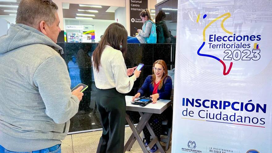 Elecciones 2023: habilitan 340 puntos móviles de inscripción de ciudadanos