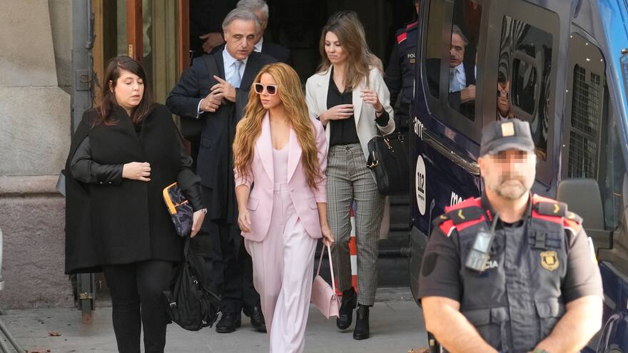 Shakira entrega al juzgado los 6 millones reclamados en su segunda causa por fraude fiscal