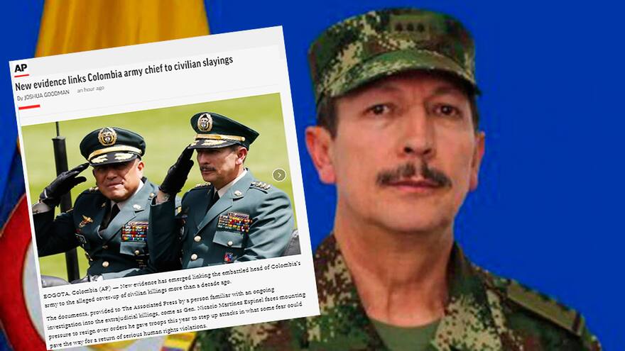 AP asegura que tiene pruebas que involucran a general del Ejército con falsos positivos