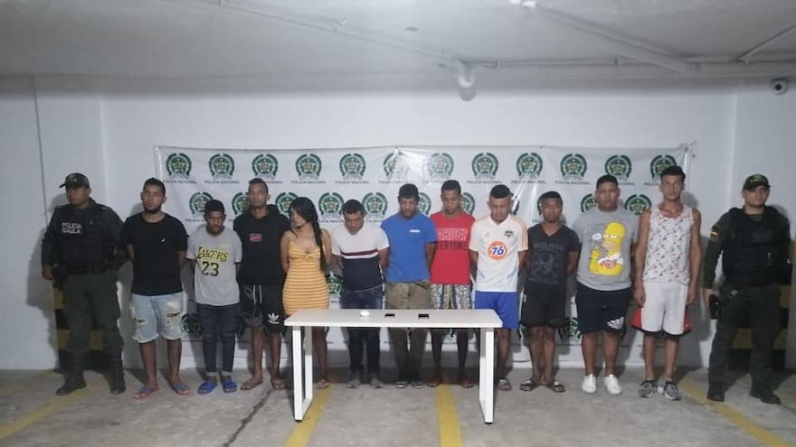 Atlántico: Caen 11 integrantes de 'Los Costeños Plutones' en Sabanalarga