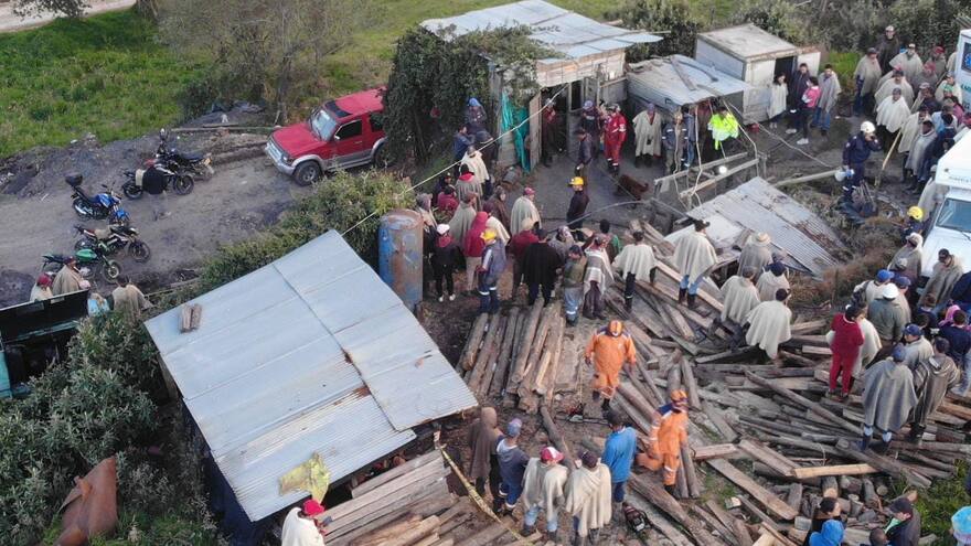 Nueve atrapados en mina de Lenguazaque, Cundinamarca
