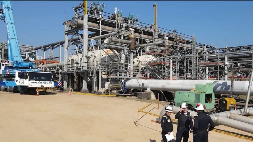 Mantenimiento de la principal red de gas natural cumplió su proceso de mantenimiento