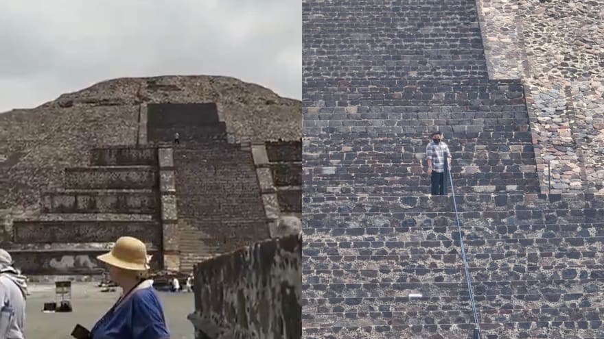 Reportan tiroteo en la zona arqueológica de Teotihuacán, en México