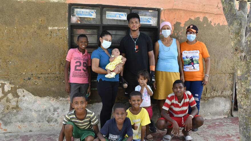 Ángel Polo, pelotero de Repelón, firmado con los Gigantes de San Francisco