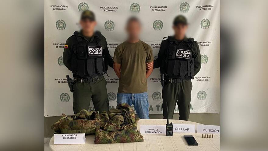 En Tierralta, Córdoba, capturaron a un informante del Clan del Golfo