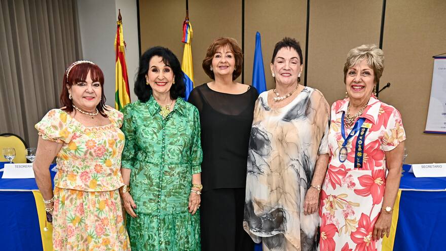 Transmisión de mando del Club Rotario de Barranquilla