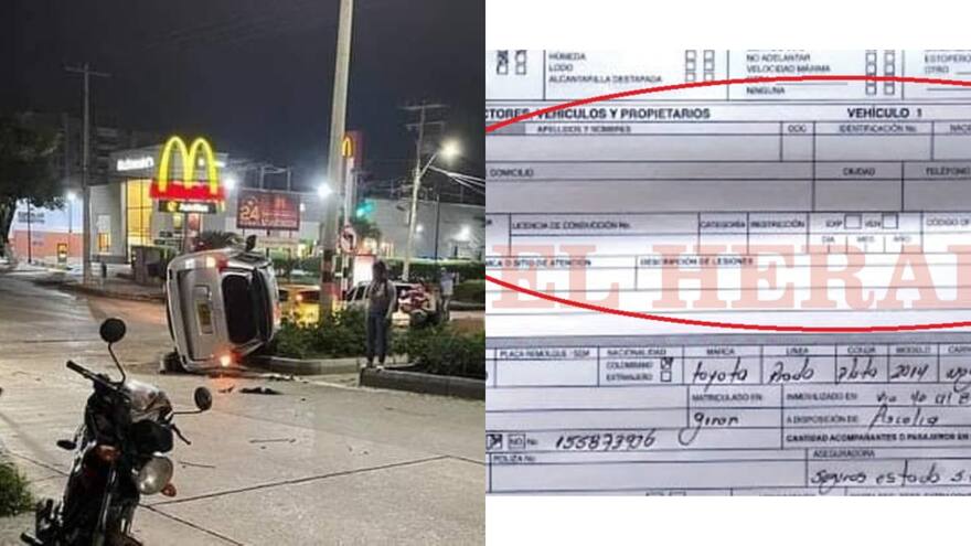 Dudas por quién manejaba la camioneta Toyota que causó accidente en la calle 93, norte de Barranquilla