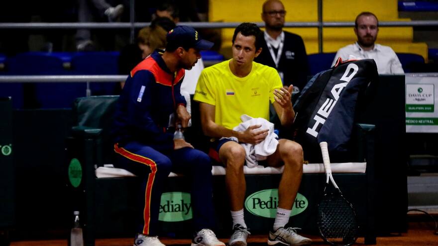 Colombia a eligió a su líder: Daniel Galán comandará al equipo en Copa Davis