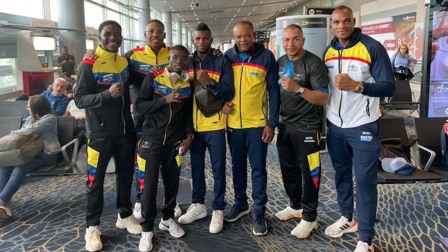 Colombia pegó fuerte en su debut del Mundial de Boxeo