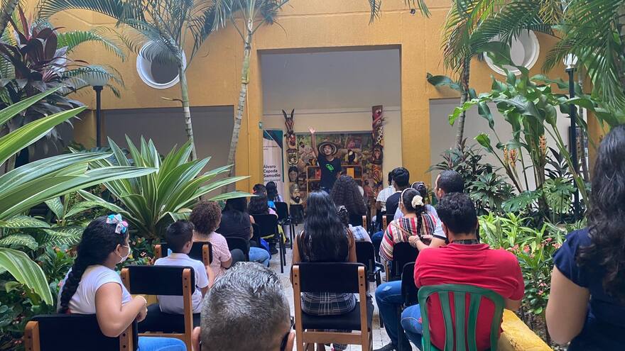 Se inicia el Festival de cuenteros ‘A Narrar Galapa’