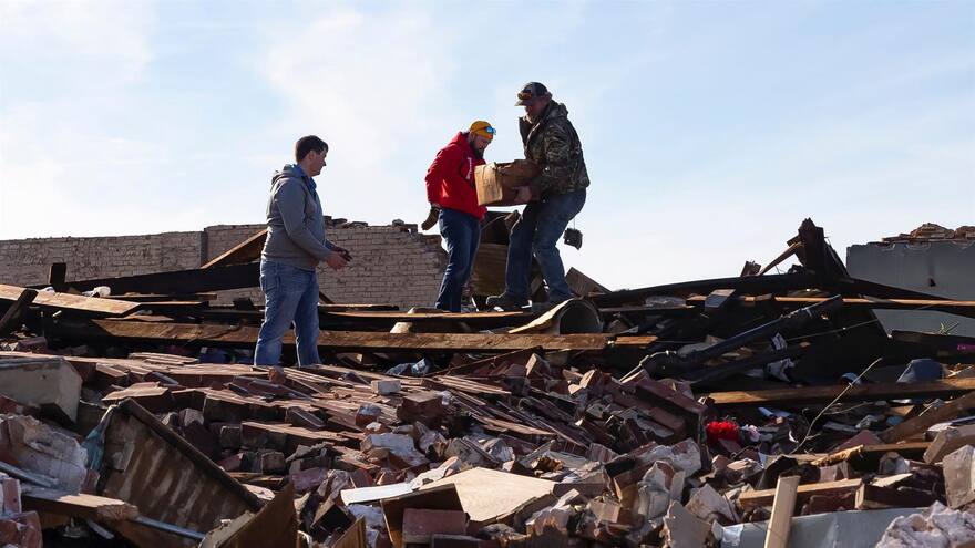 Un 'milagro' en medio del temporal se vivió en un hogar de ancianos en EE. UU.