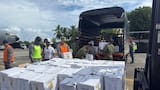 Hacen entrega de 22 toneladas de ayudas a San Andrés y Providencia por alerta de  tormenta tropical Melissa