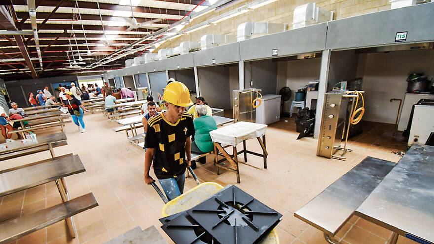 El nuevo comienzo para más de 155 vendedores en el mercado Sredni