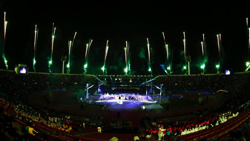 Tributo a la Memoria histórica marcó el acto inaugural de los Juegos Panamericanos Santiago-2023