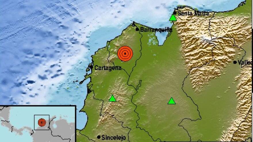Temblor de 3,2 de magnitud sacudió el municipio de Sabanalarga este jueves