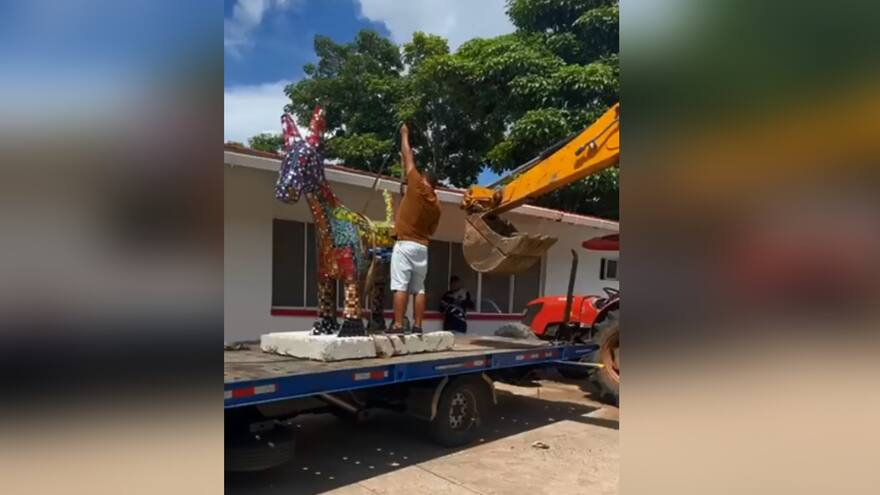 Homenaje al ‘mamaburra’ arribó al municipio de Sincé, Sucre