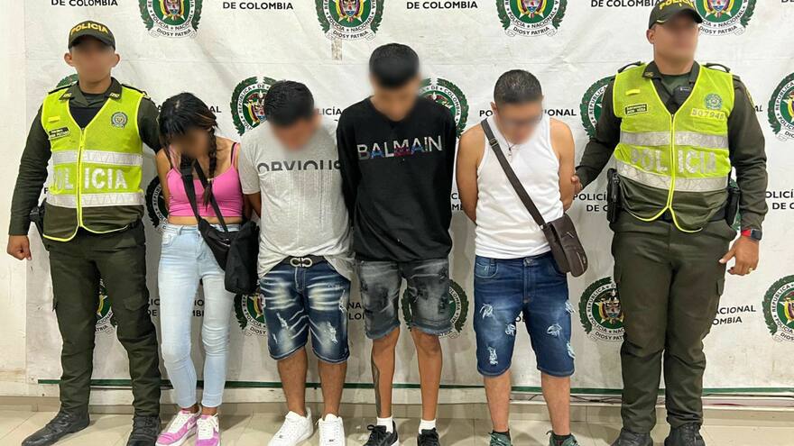 Córdoba: Capturan a miembros de una banda de apartamentero en Montería