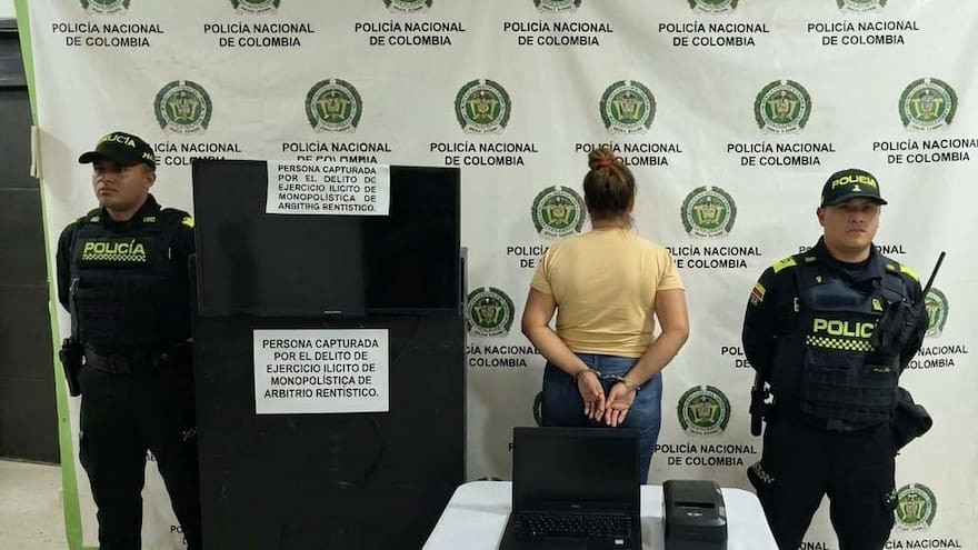 Mujer es capturada por operar juegos de azar ilegales en Maicao, La Guajira
