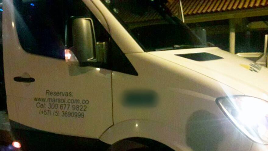 Denuncian robo masivo en van que cubría ruta Cartagena - Barranquilla