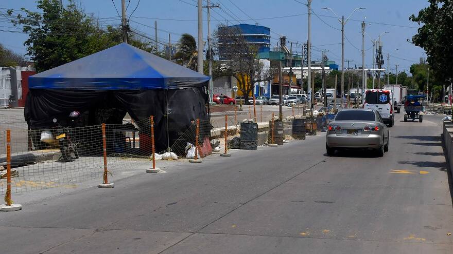 Comunidad exige agilizar las obras que se ejecutan en la Vía 40