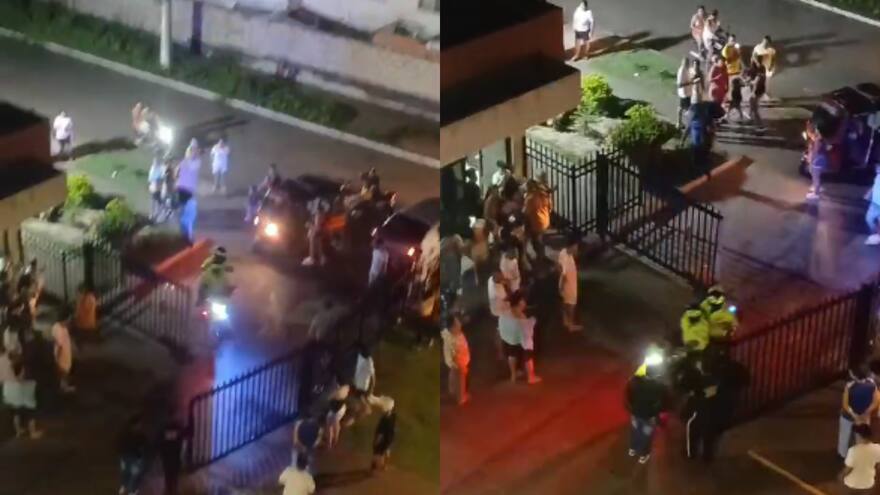 Hombre resultó herido tras ataque a bala en la parte externa del residencial Los Girasoles