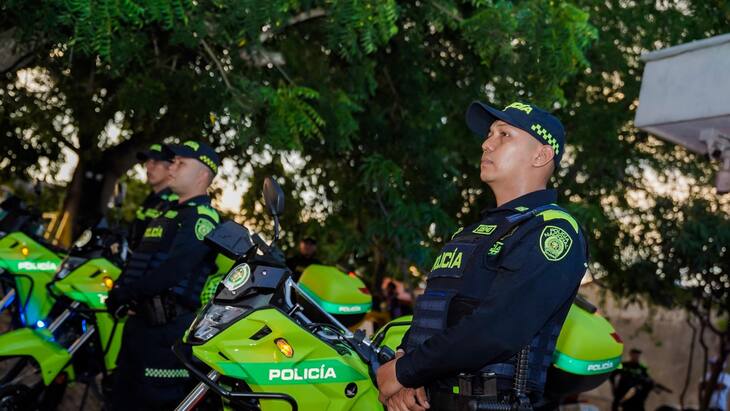 La Policía fortalece el parque automotor de tres CAI en Sincelejo