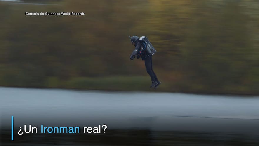 El ‘Ironman’ británico que batió récord de velocidad