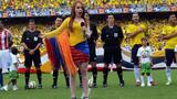 Daniella Mass cantará el himno nacional en el juego Colombia vs. Argentina