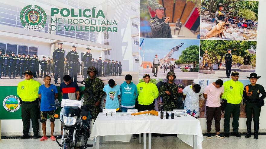 Caen en el barrio 450 Años de Valledupar ‘los Sin Mentes’