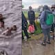 Video: policías salvaron a una madre y a su hija de 10 meses tras haberse lanzado al río Bogotá