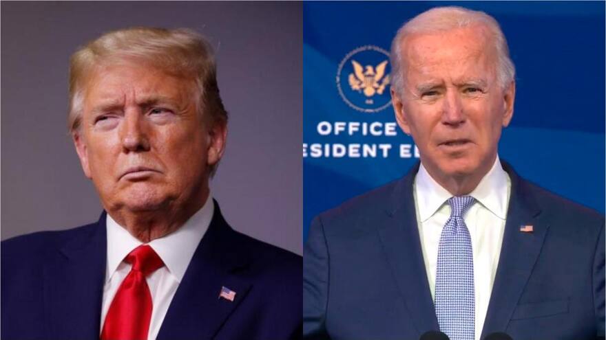 Biden no descartó participar en debates electorales con Trump