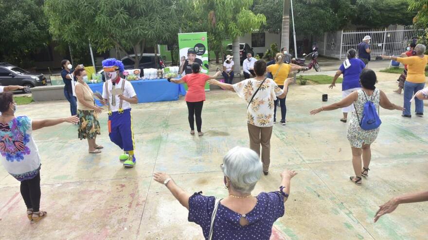 En Luruaco, los adultos mayores participaron de encuentro municipal