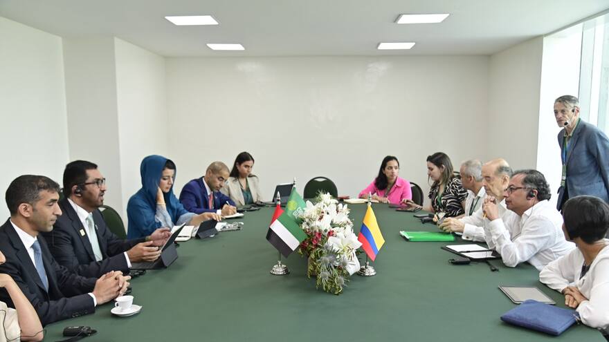 Emiratos Árabes Unidos expresó su interés de invertir en energías limpias en Colombia