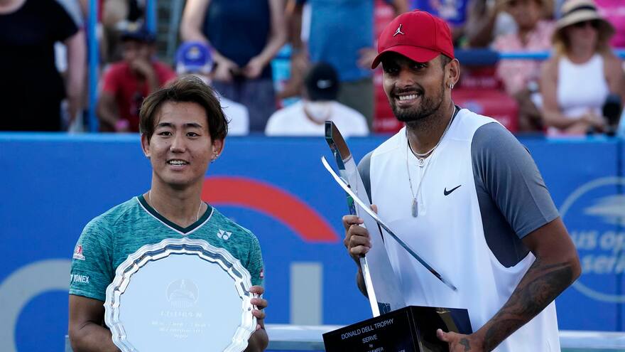 El australiano Nick Kyrgios se corona en Washington por segunda vez