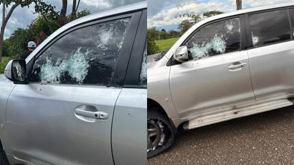 Atacan a bala vehículo en el que se movilizaba el gobernador de Arauca, Renson Martínez Prada