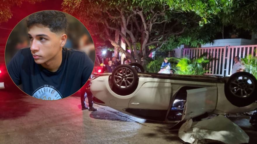 Así era Samuel Cabas, el adolescente de 16 años fallecido en accidente de tránsito en Valledupar