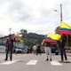 Transportadores de Ecuador protestan en frontera con Colombia contra escalada arancelaria
