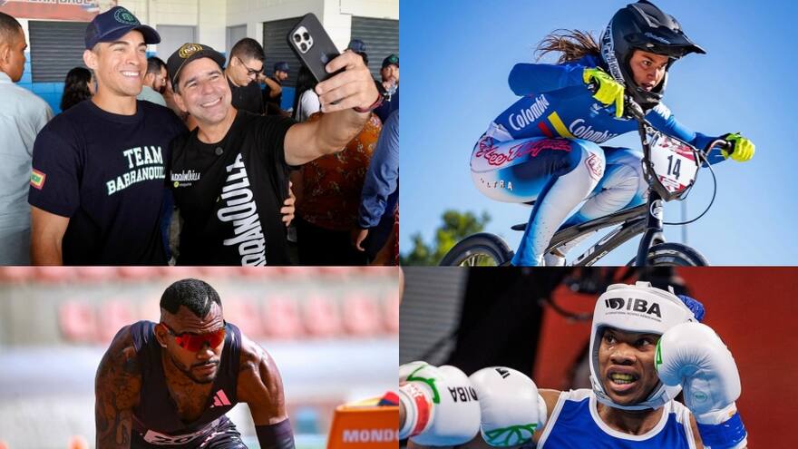 Cuatro miembros del ‘Team Barranquilla’, rumbo a los Olímpicos