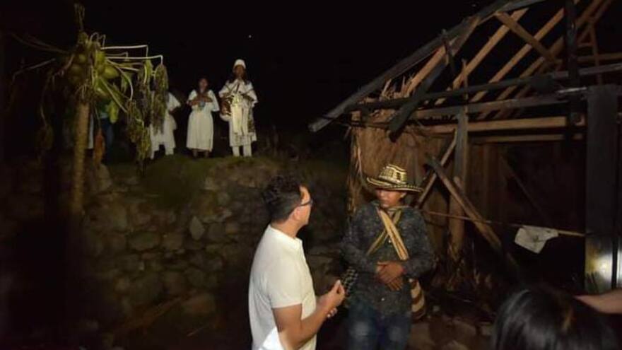 Fueron 13 las casas afectadas por incendio en asentamiento arhuaco